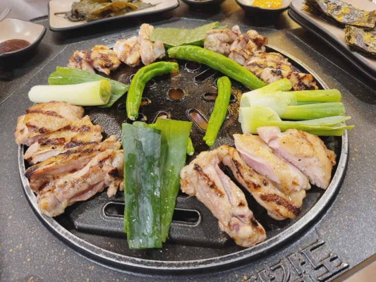  숯불닭갈비 끝내주는 강동 고기집 팔각도 암사역점
