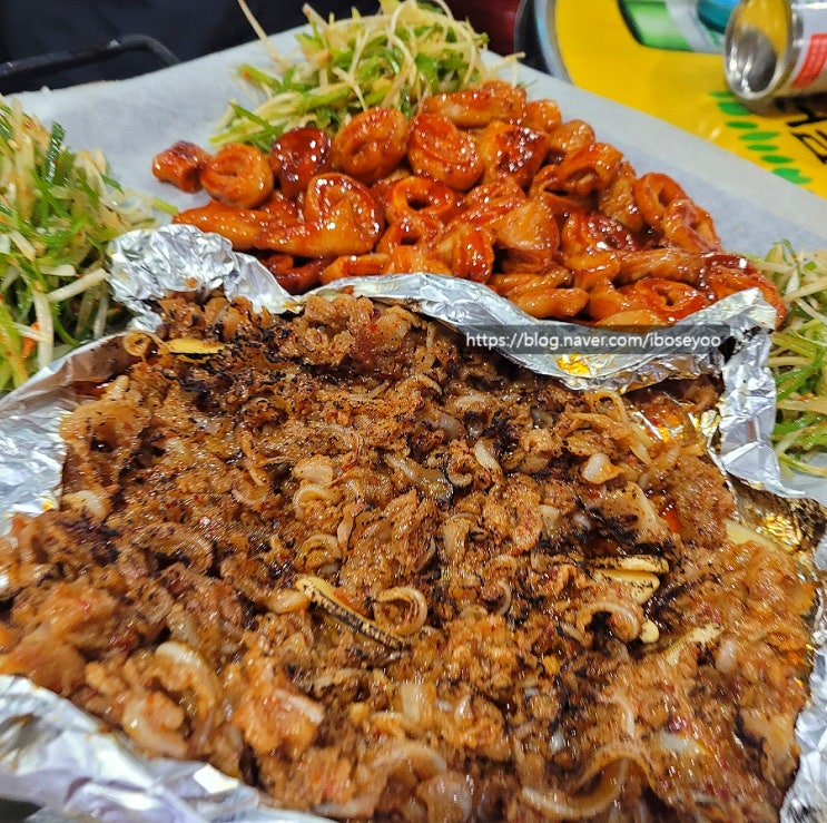  [남포동] 대양 곱창 연탄 구이 - 곱창, 오돌뼈와 볶음밥 최고!
