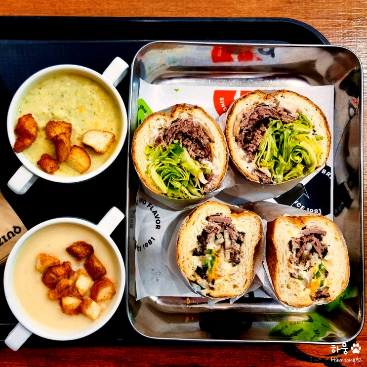  위례 맛집 퀴즈노스, 샌드위치 신메뉴 후기