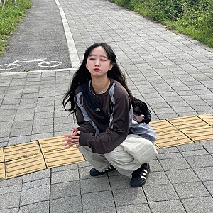 산산기어 23FW 슬래시 져지 롱슬리브 브라운 후기 , 사이즈 추천