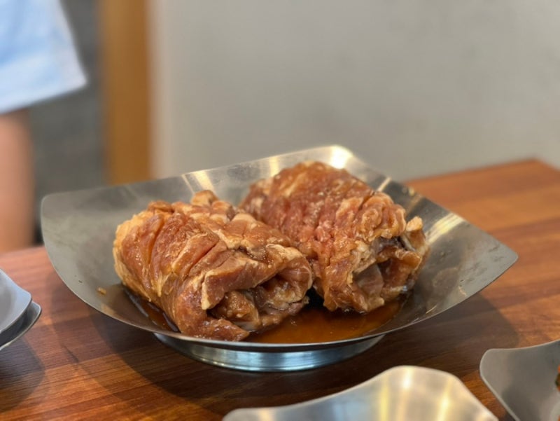 [양양] 양양시내, 회식장소로 좋은 숯불구이 맛집 - 화로애(주차, 양념돼지갈비)