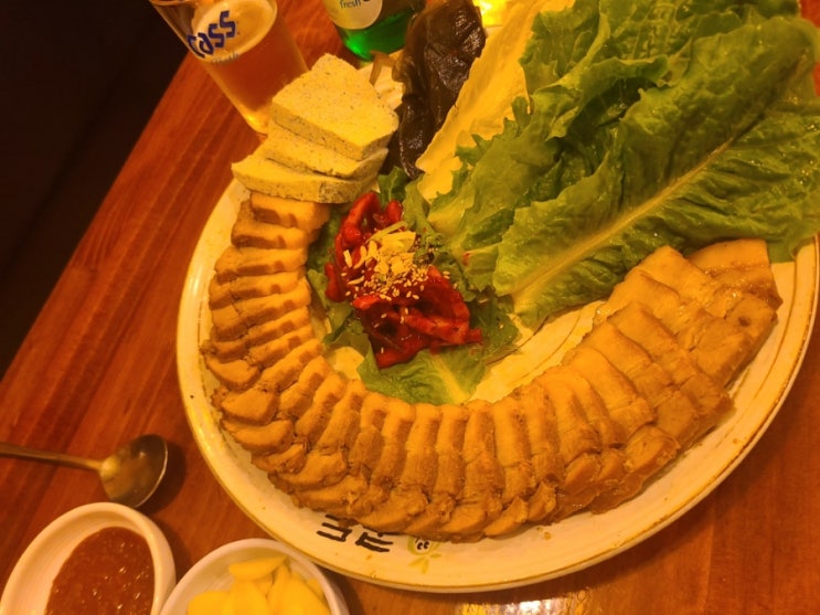  철산역 맛집 콩두 두부명이보쌈