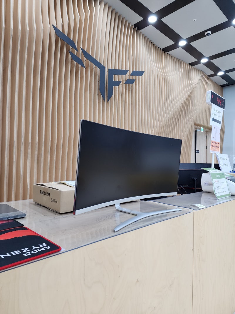 한성컴퓨터 4년 전 구입한 ULTRON 3479UC 모니터 AS 센터 방문 후기(견적서 첨부) : 네이버 블로그