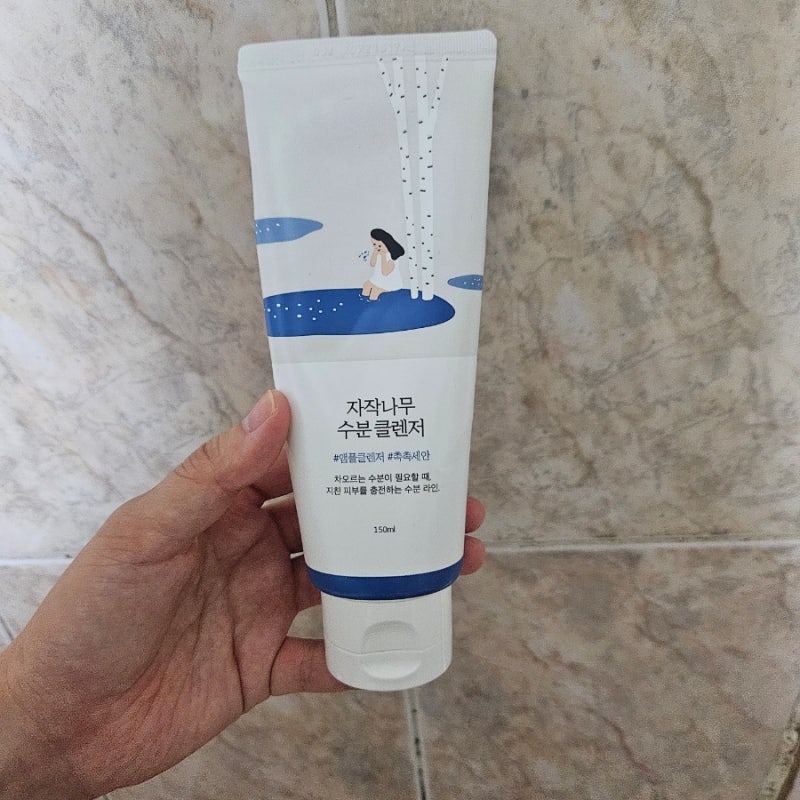 약산성폼클렌징, 라운드랩 자작나무 수분클렌저!