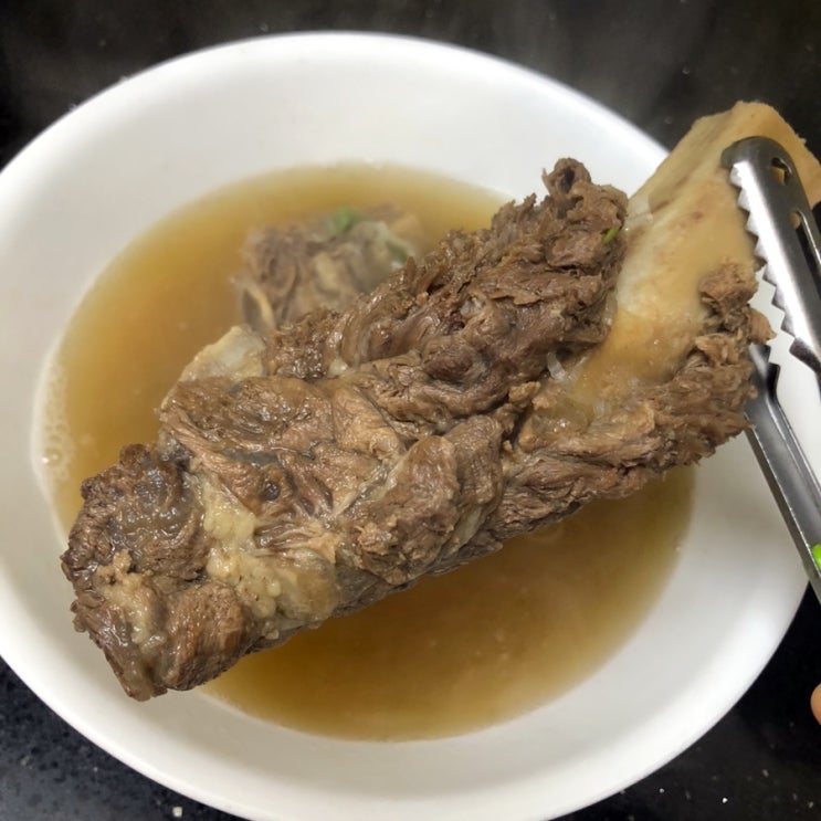  태능초가집갈비 갈비탕 밀키트 푸짐하고 맛있어요