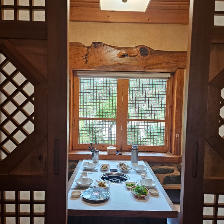  충남 예산 | 민속촌가든 (동충하초 곁들인 오향오리 , 한방 누룽지 백숙)