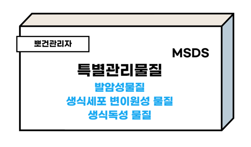 특별관리물질 45종 종류 2023년 10월 19일부터 시행 : 네이버 블로그