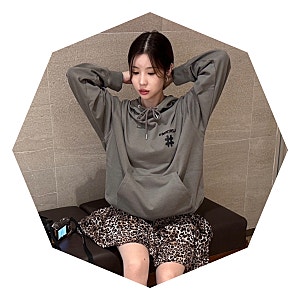 빈트릴 여자 오버핏 후드티 추천 가을옷 코디