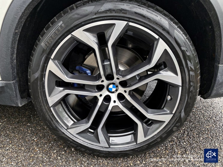 BMW G05 X5 30d 다이아몬드 컷팅 휠수리 휠복원