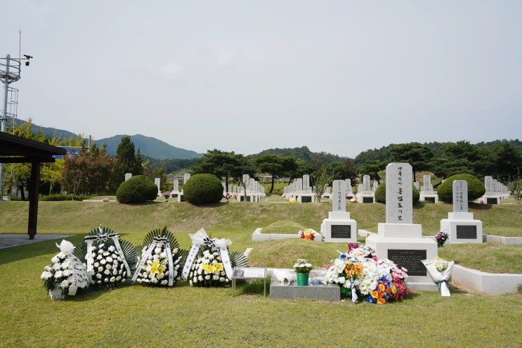 홍범도 장군 묘역 참배(국립대전현충원)_청산리 전투, 봉오동 전투의 영웅....