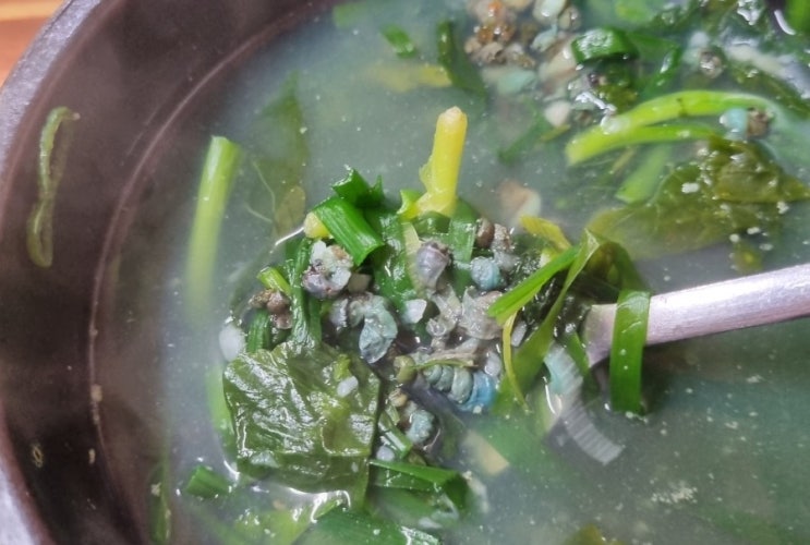 [잠실/송파나루] 요즘 귀한 올갱이탕을 먹을 수 있는 "남한강다슬기해장국"