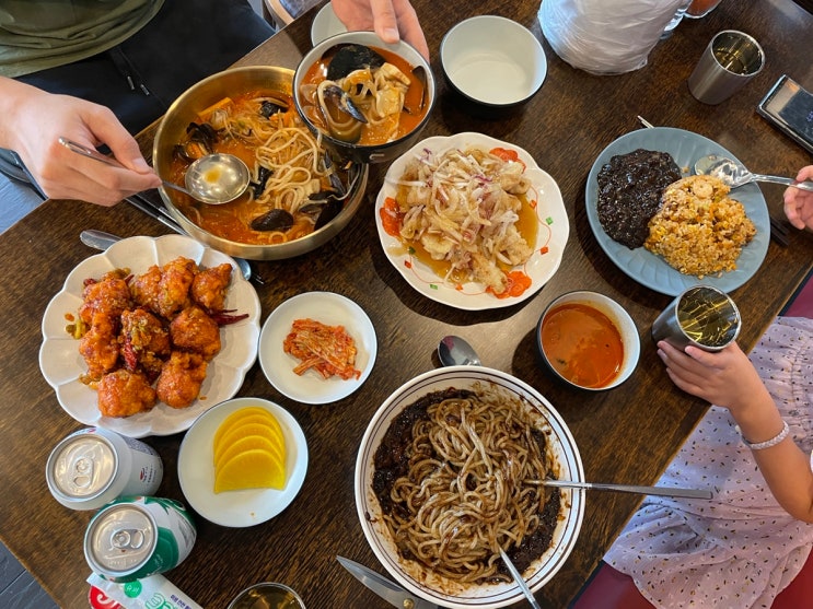  가족외식 동탄중식당 뽕사부 추천