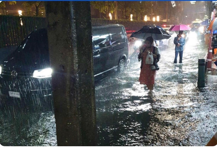 방콕뉴스]폭우로 방콕 동부 홍수
