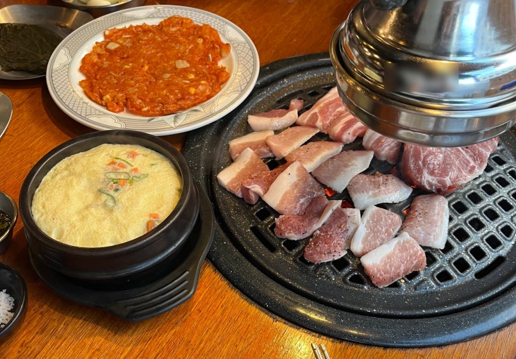  관평동에서 회식으로 흑돼지가 먹고 싶을 때