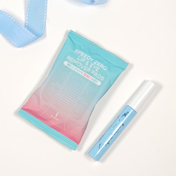  키스미 세정력 좋은 마스카라 리무버, 리무버 패드