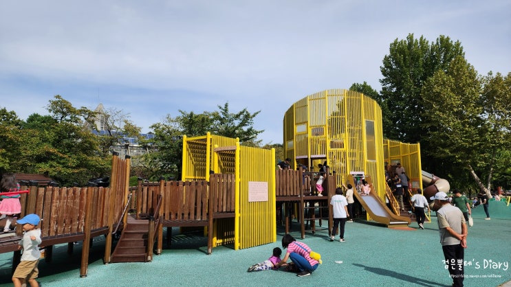 서울 어린이대공원 아이와 놀거리 음악분수 놀이터 걷기좋은길 가을 나들이 가볼만한곳