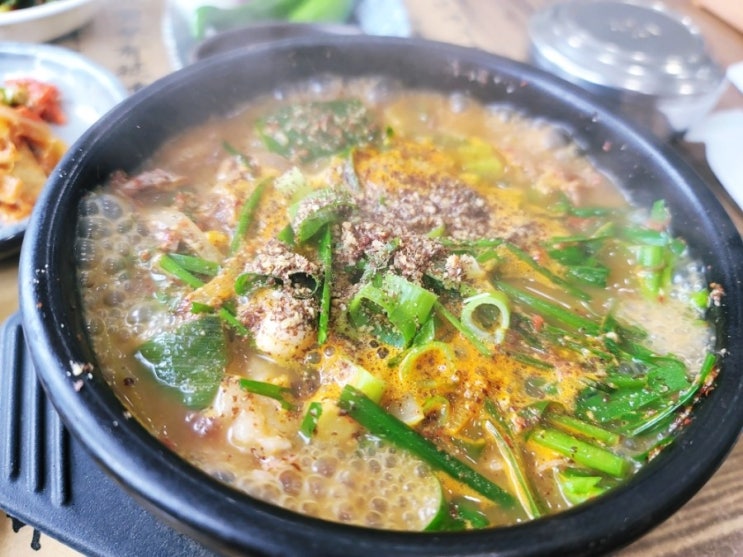 대전 유성 맛집 미소가득흑염소 염소탕과 갈비탕 내돈내산후기