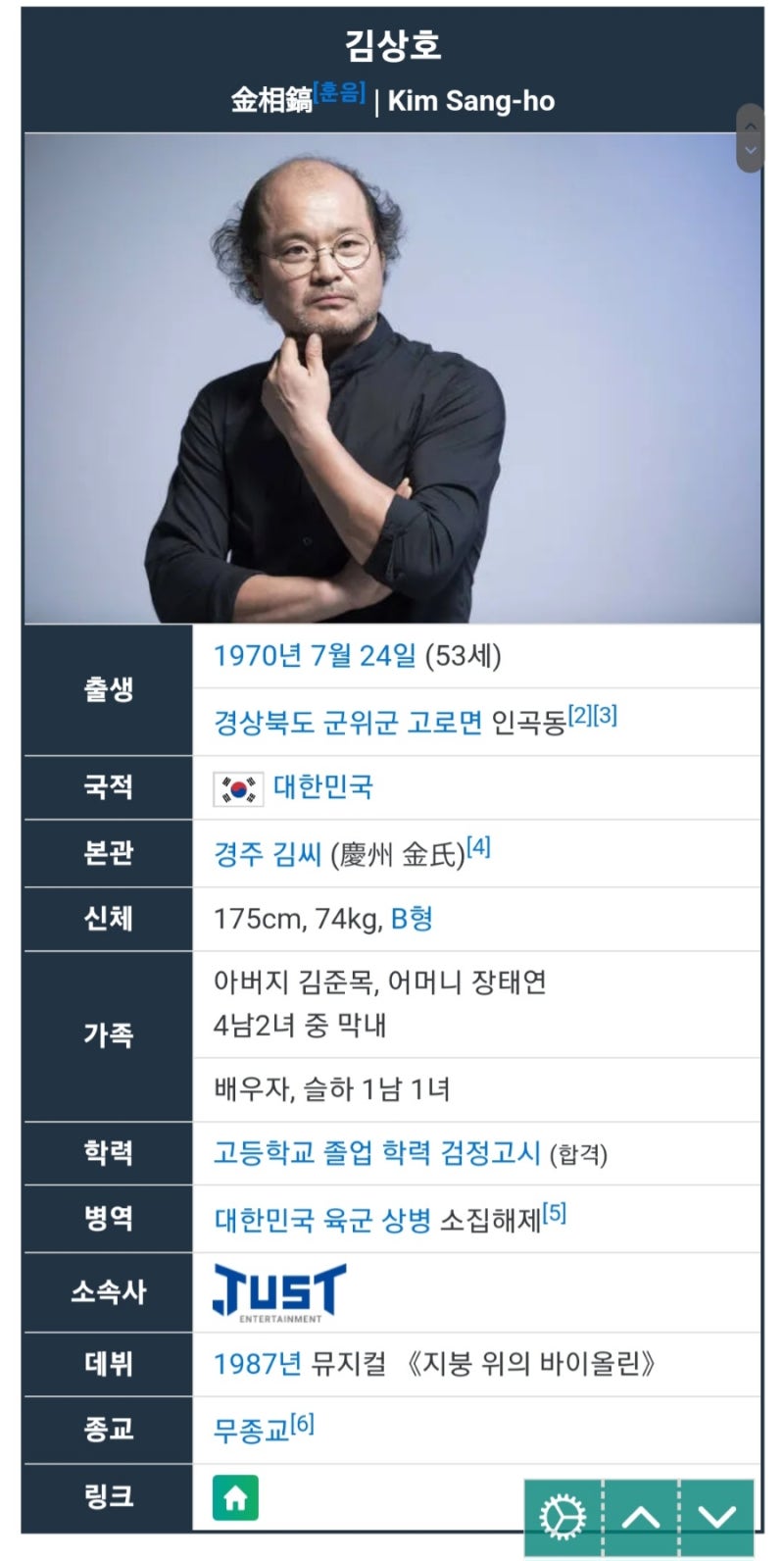 배우 김상호