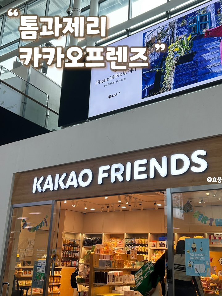  서울역 카카오프렌즈 톰과제리 콜라보, 종류들