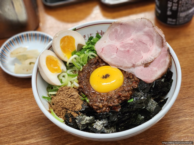 [부산 서면]마제소바가 유명한 웨이팅 맛집 "칸다소바 부전동점"