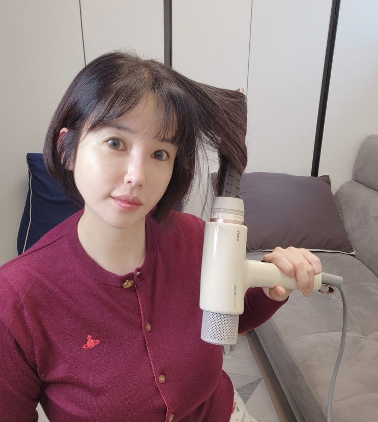 헤어드라이기추천 단발C컬 헤어스타일링 5분 컷 유닉스 에어샷 듀얼모션 헤어드라이기추천 단발C컬 헤어스타일링 5분 컷 유닉스 에어샷 듀얼모션