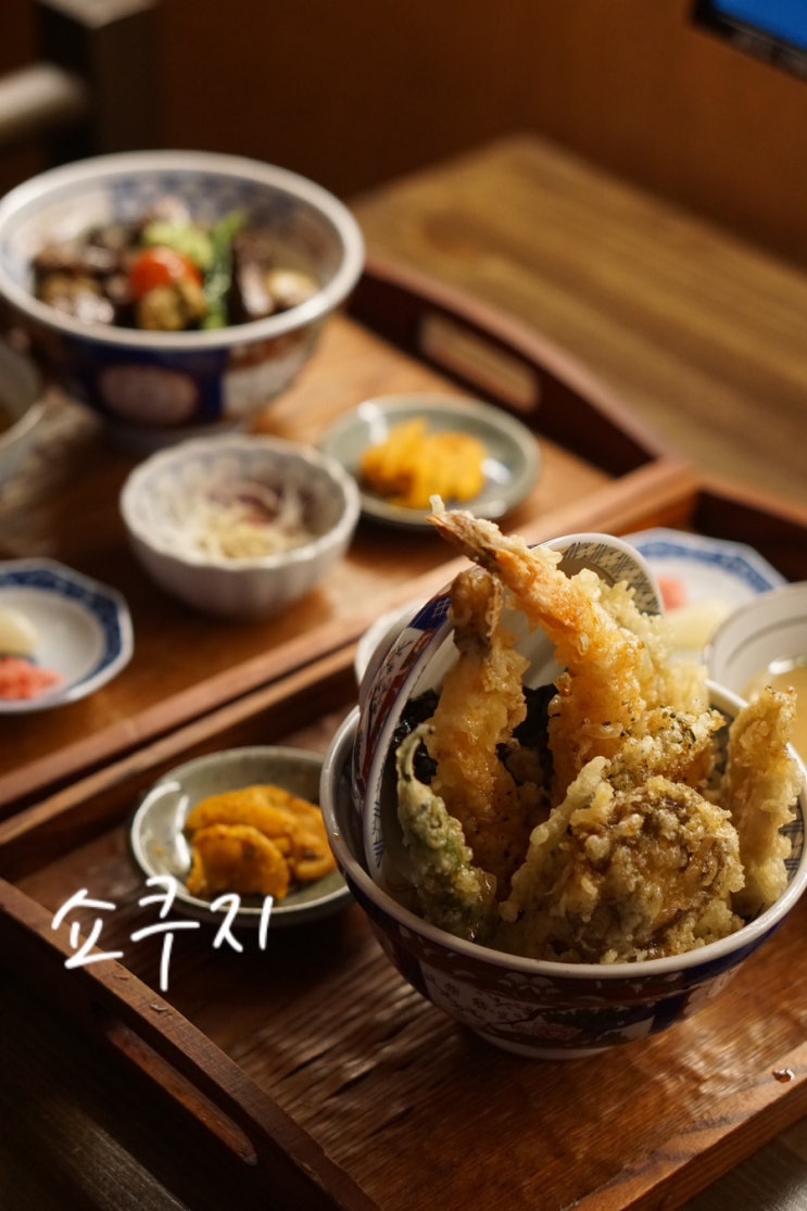  수영역 맛집 쇼쿠지 수영점 텐동 부산맛집 추천