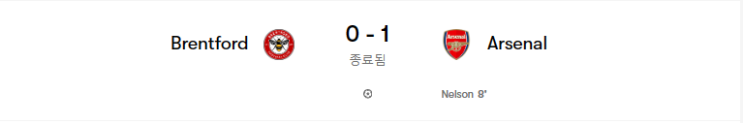  [EFL컵] 23-24 카라바오컵 32강 리뷰 브렌트포드 vs 아스날