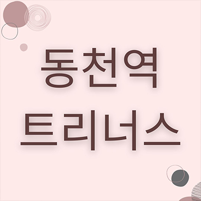  동천역 트리너스 신규 아파트 신분당선 동천역 줍줍 동천동 미분양 잔여세대 분양가격 모델하우스