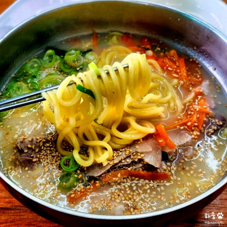  제주 고기국수 전문점 숲섬이라면국수, 제주올레길6코스 맛집
