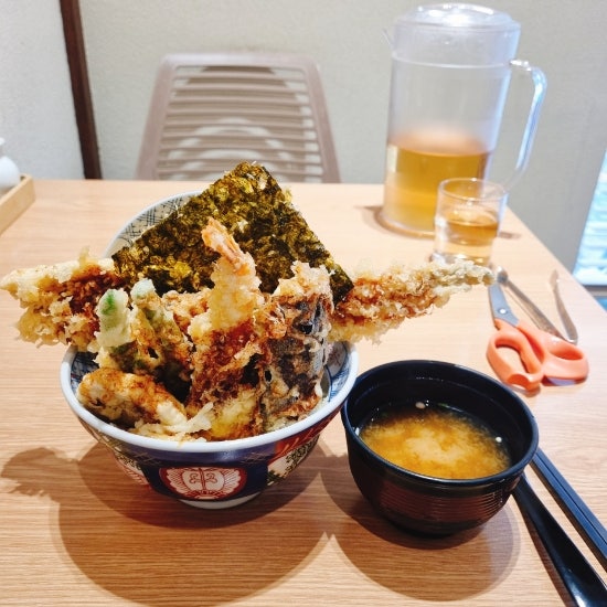 민락2지구 맛집 민락동 온센텐동 일본식덮밥 먹은후기