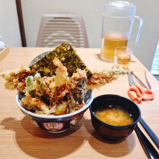  민락2지구 맛집 민락동 온센텐동 일본식덮밥 먹은후기