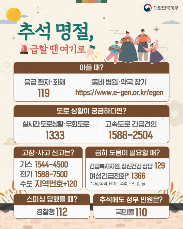  명절 급할때 병원 도로 고장 견인 포인트 체크