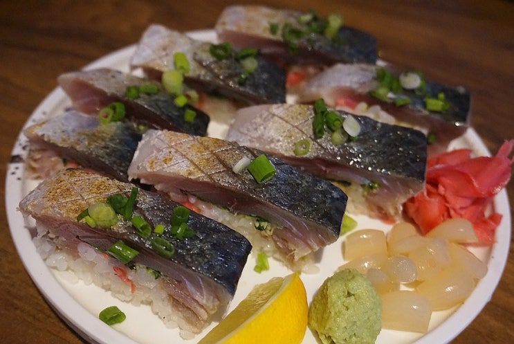  동명동 이자카야 다이닝야경 고등어봉초밥 맛있어용