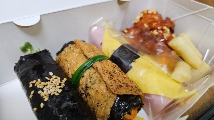  [광명 맛집] "병아리 김밥 광명하안점"- 아이와 어른 모두를 만족시켜주는 테이크 아웃 광명 김밥 맛집!
