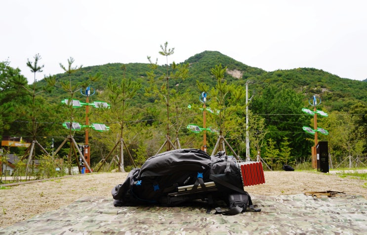 사기막야영장 솔캠 캠핑후기 북한산 국립공원 캠핑장 예약 셔틀버스 이용방법