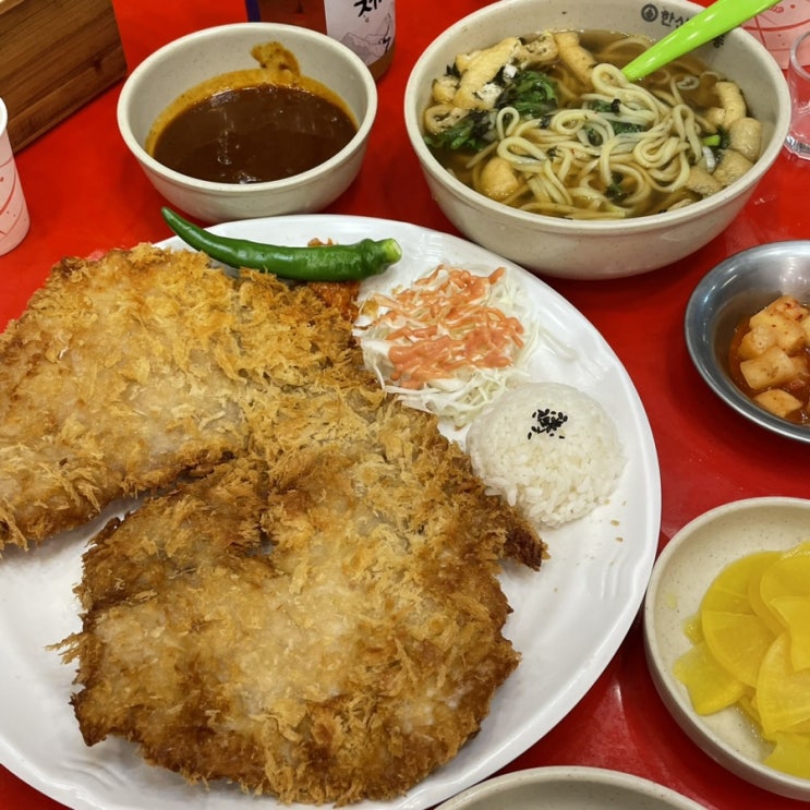  마곡 맛집 한신우동 즉석우동&왕돈까스!