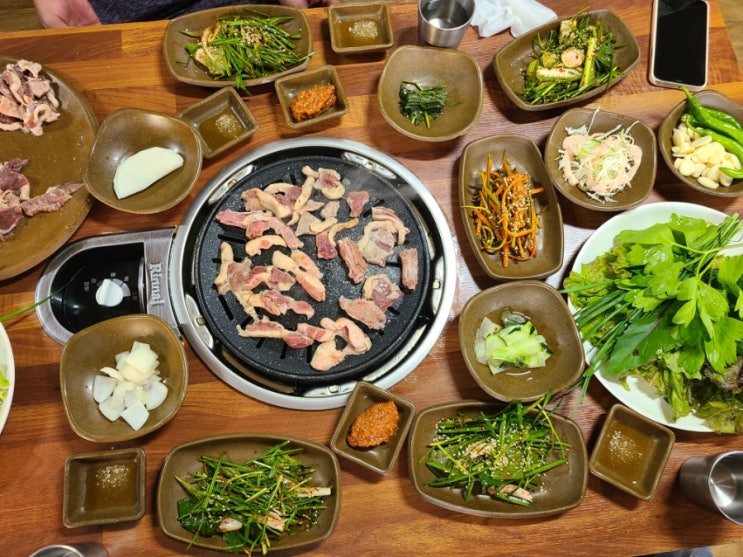  가족들과 외식하면 무조건 들러야 하는 경북 김천 맛집 생오리마당