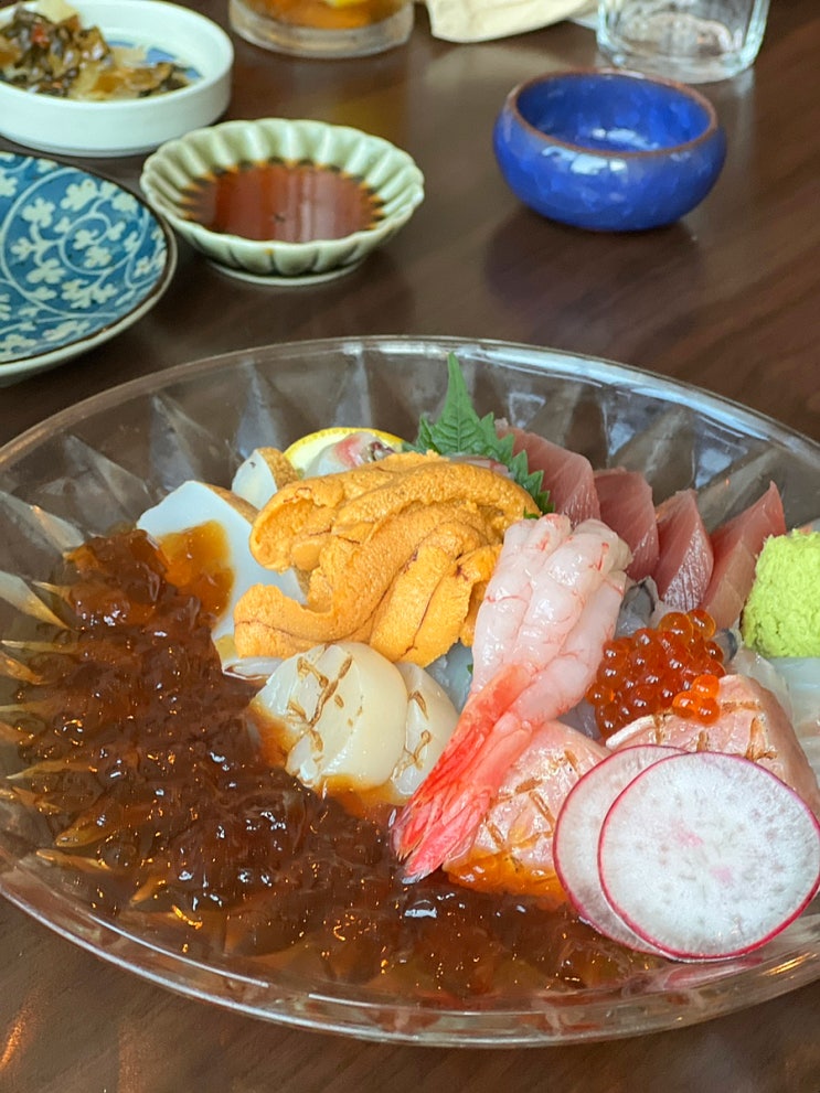 [서울 금천구] 우니삼합 홍게살 파스타가 맛있는 일식당 민소푸