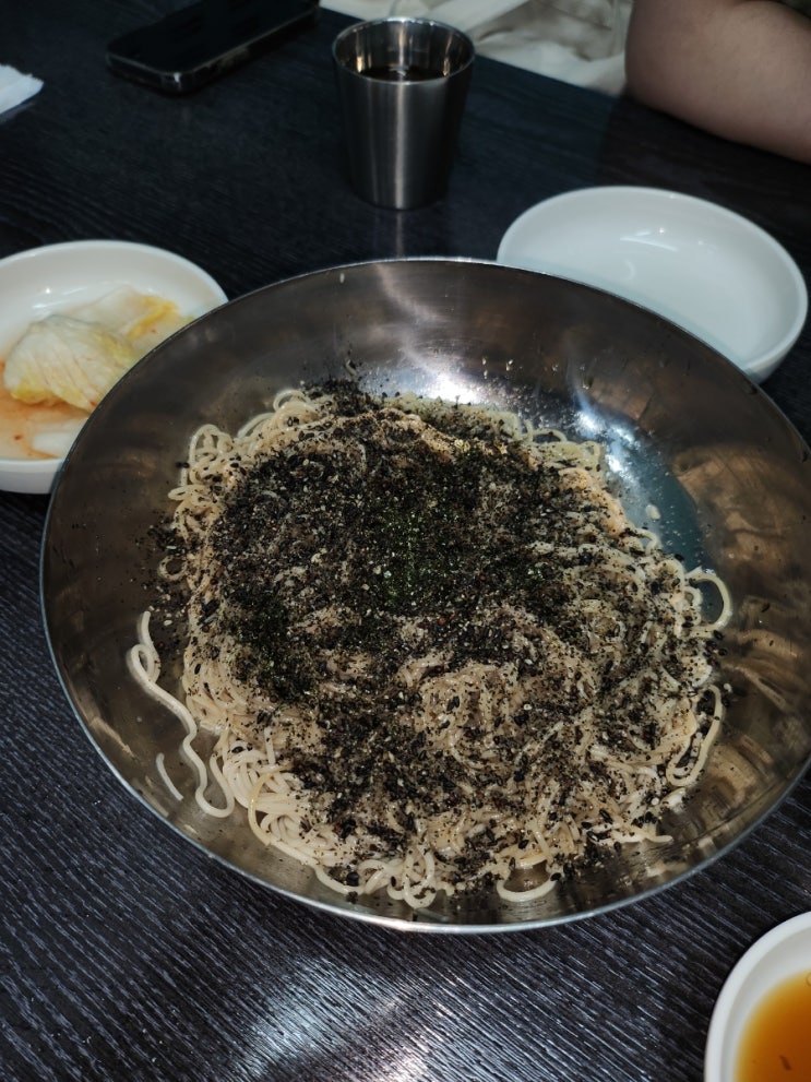  강남역 줄서는식당 감자전 들기름막국수 맛집 청류벽
