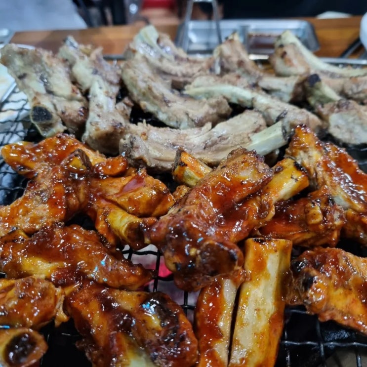  부산 서면 맛집 부산쪽쪽갈비 - 줄 서서 먹는 집