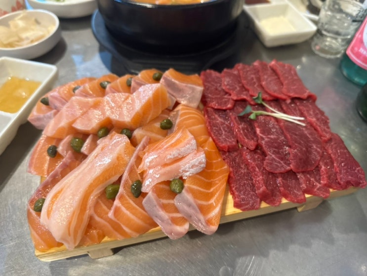  연어와 육사시미를 먹어요, 광안리 영등포점