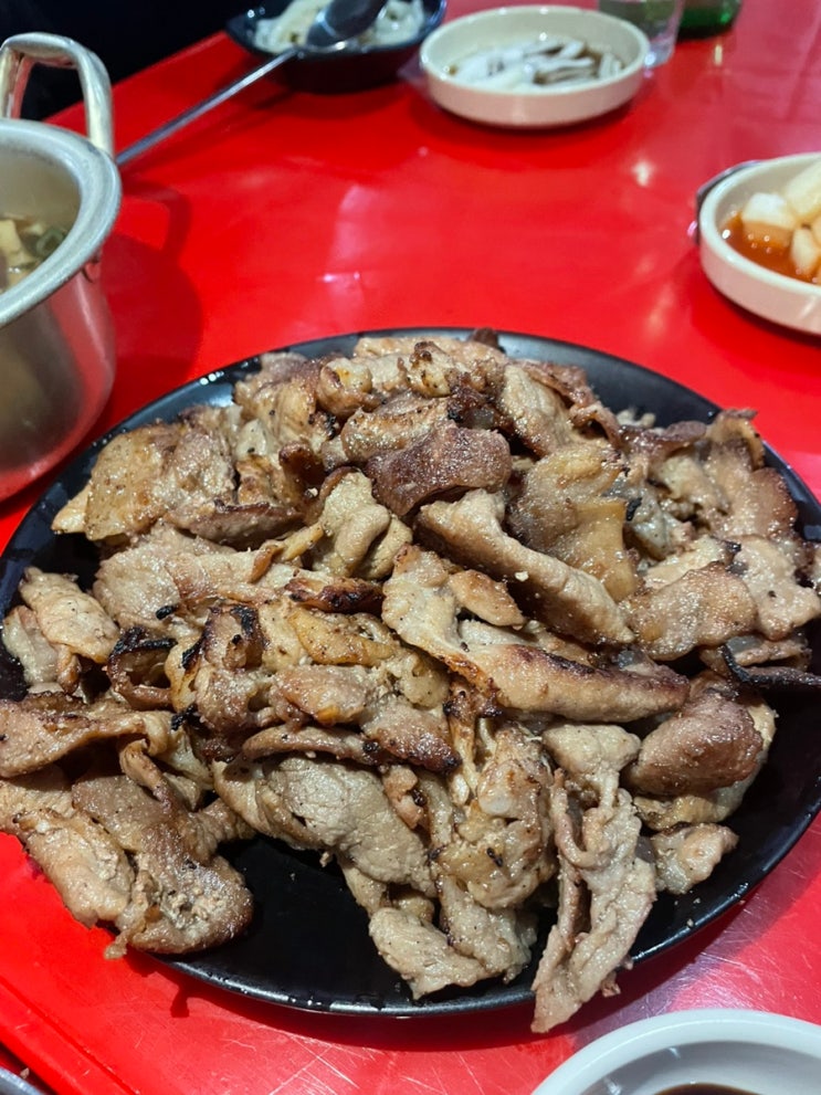 제주 마지막 날 신행 끝 대구로! 북성로 연탄 숯불 불고기 & 염통