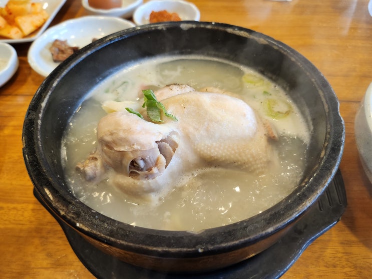  [대구북구] 유통단지맛집 정수물 사용하는 연화정삼계탕, 굴국밥