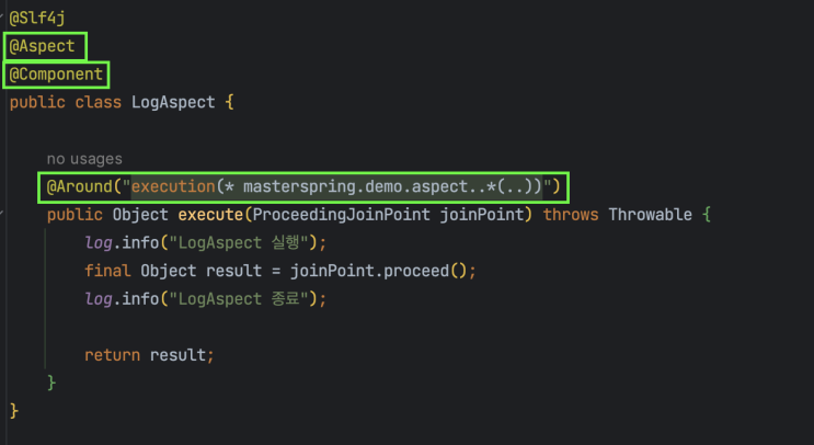  [Spring] @Aspect AOP