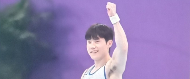<b>체조</b>·펜싱·수영·게임서 이어진 금맥…<b>북한</b> <b>안창옥</b>은 2관왕