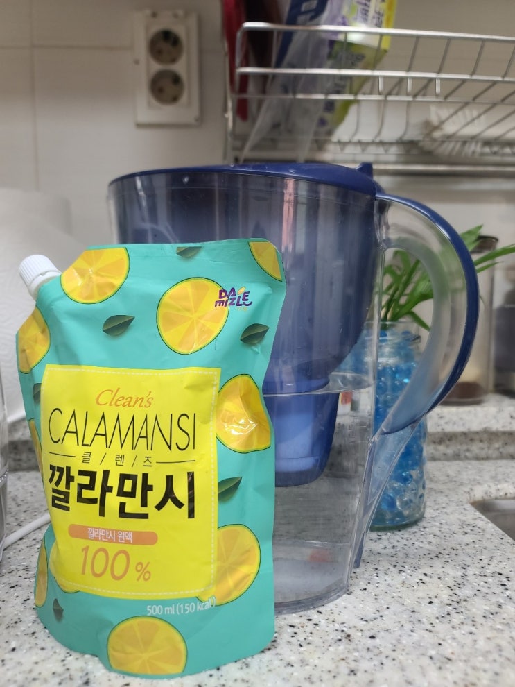  [쿠팡리뷰]다미즐 클렌즈 깔라만시 농축액 파우치 500ml