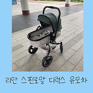 리안 스핀로얄 디럭스 유모차 후기 신생아 디럭스 유모차