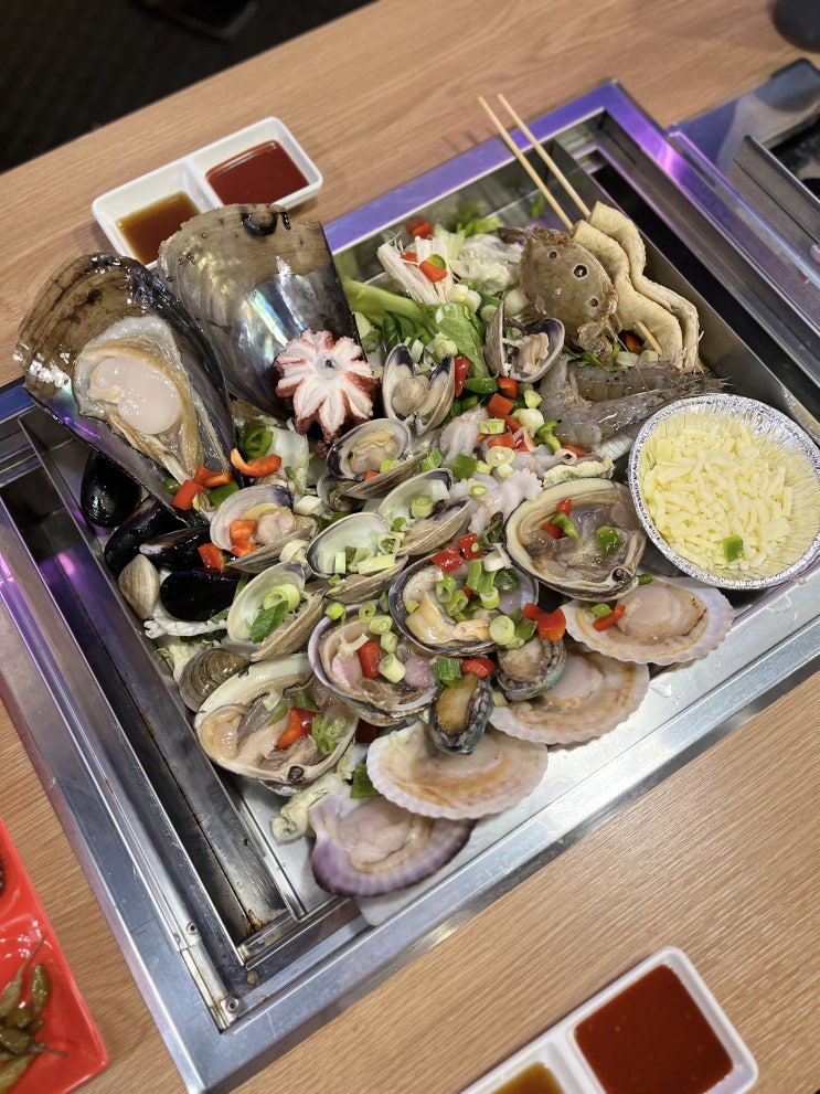  [여수 문수동 맛집] 여수 바다수퍼해물천하조개구이 여수점 국물조개찜