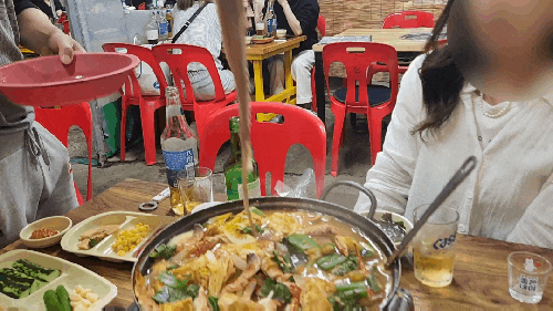  부산 다대포 술집 기장산꼼장어 맛과 분위기 굿