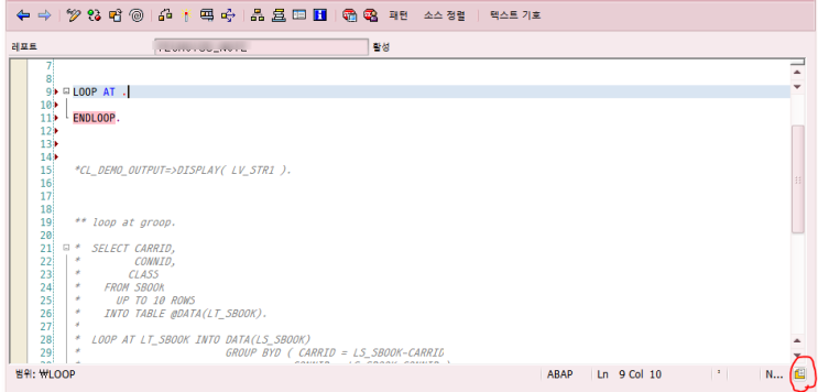  [율밥퍼] SAP ABAP - 글꼴 설정 및 테마 색 바꾸기